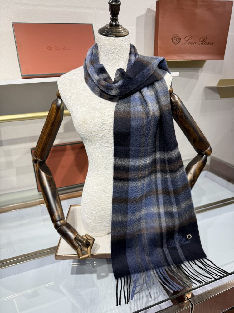 Шарф кашемировый 170x35 см фото 7