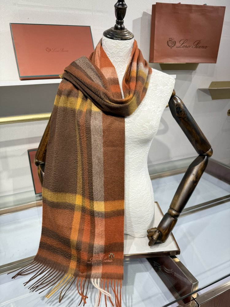 Шарф кашемировый 170x35 см фото 7