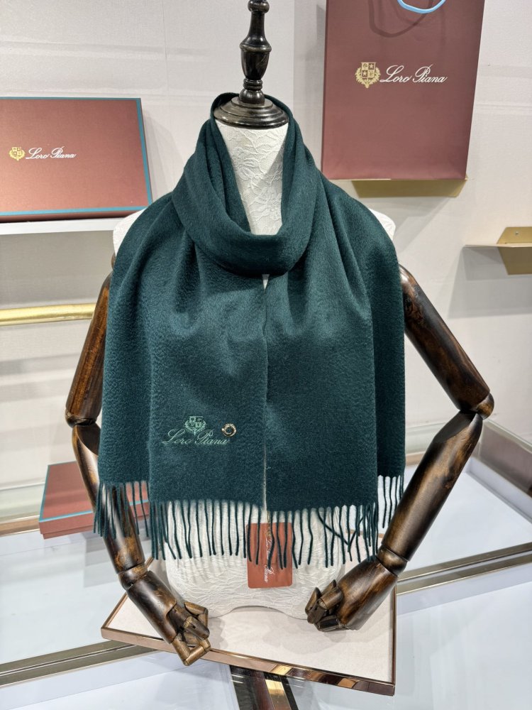 Шарф кашемировый 170x35 см фото 7