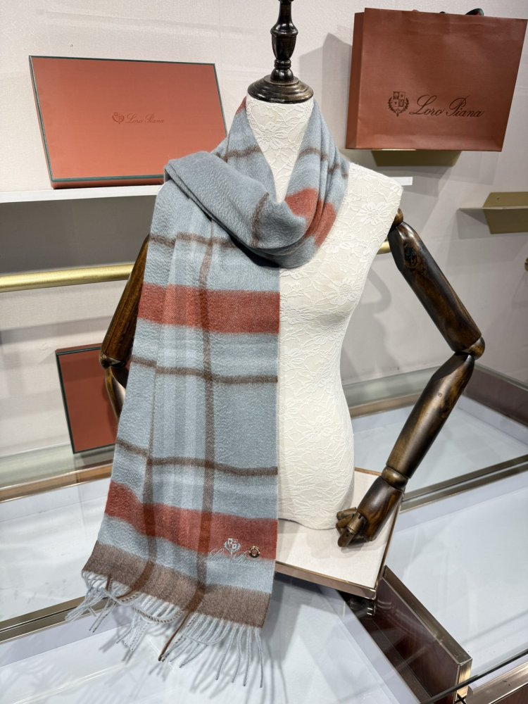 Шарф кашемировый 170x35 см фото 7