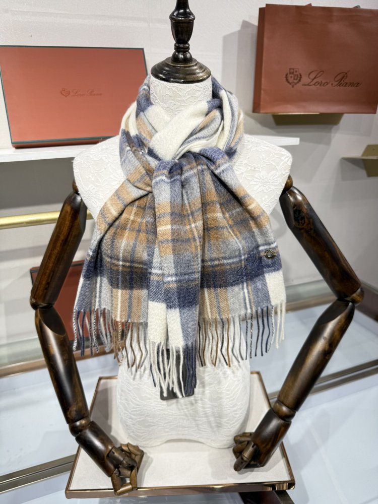 Шарф кашемировый 170x35 см фото 8