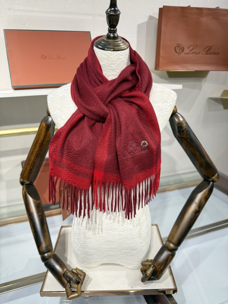 Шарф кашемировый 170x35 см фото 8