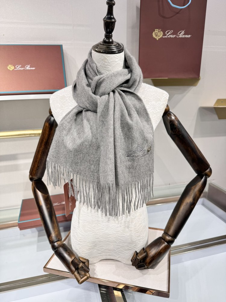 Шарф кашемировый 170x35 см фото 8