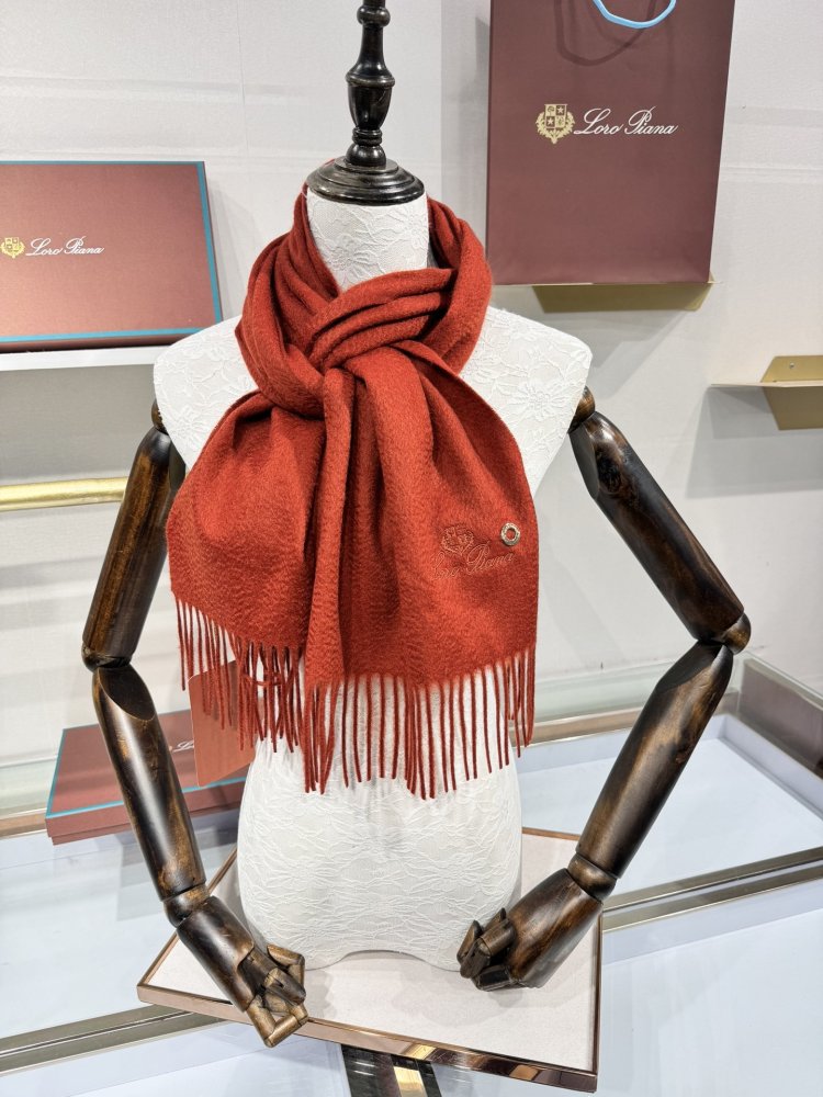 Шарф кашемировый 170x35 см фото 8