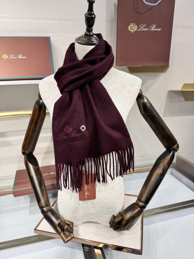 Шарф кашемировый 170x35 см фото 8