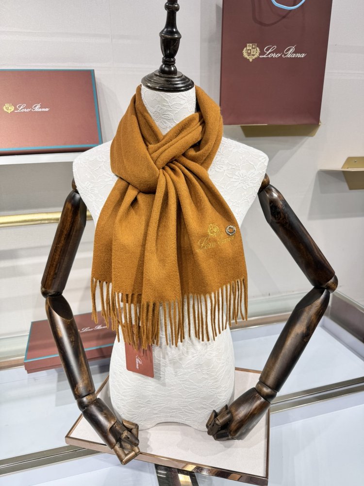 Шарф кашемировый 170x35 см фото 8