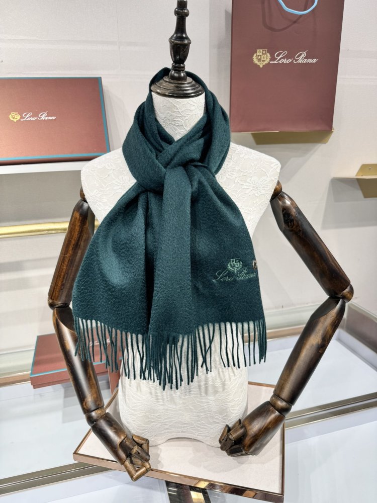 Шарф кашемировый 170x35 см фото 8