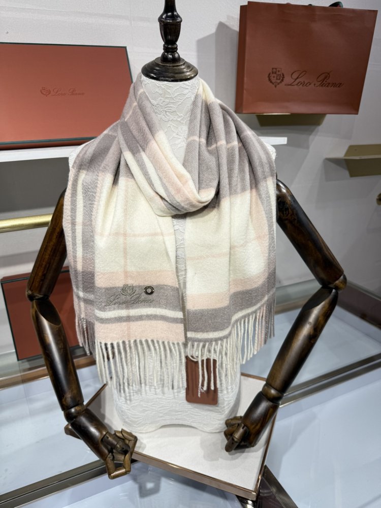 Шарф кашемировый 170x35 см фото 8