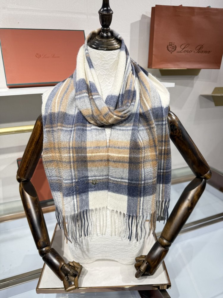 Шарф кашемировый 170x35 см фото 9