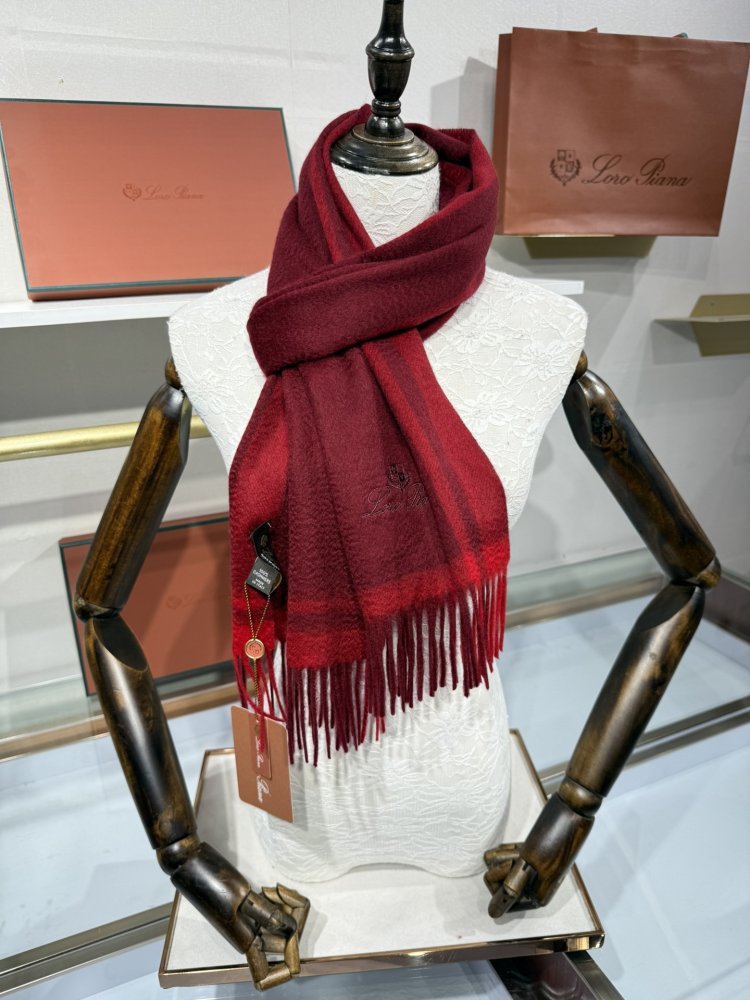 Шарф кашемировый 170x35 см фото 9