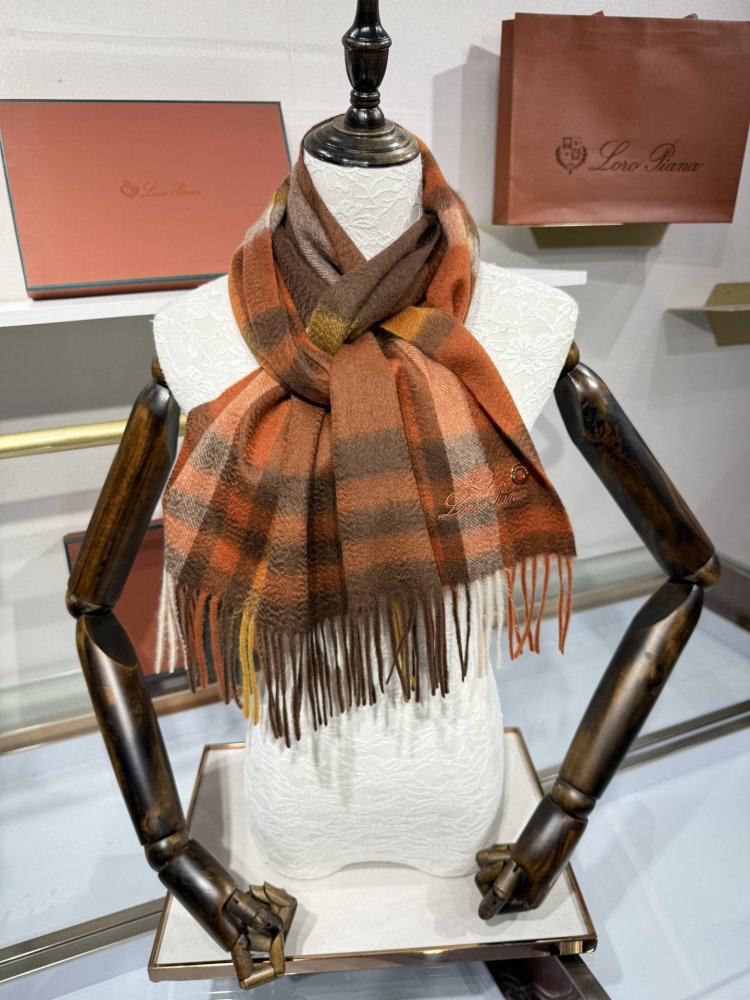 Шарф кашемировый 170x35 см фото 9