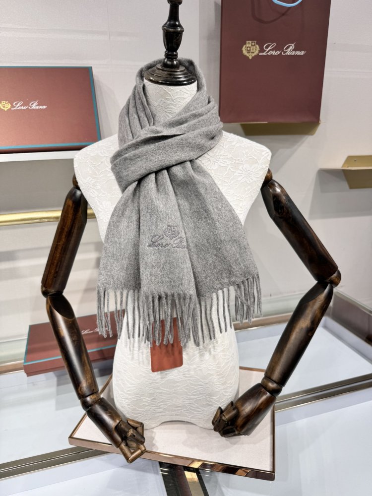 Шарф кашемировый 170x35 см фото 9