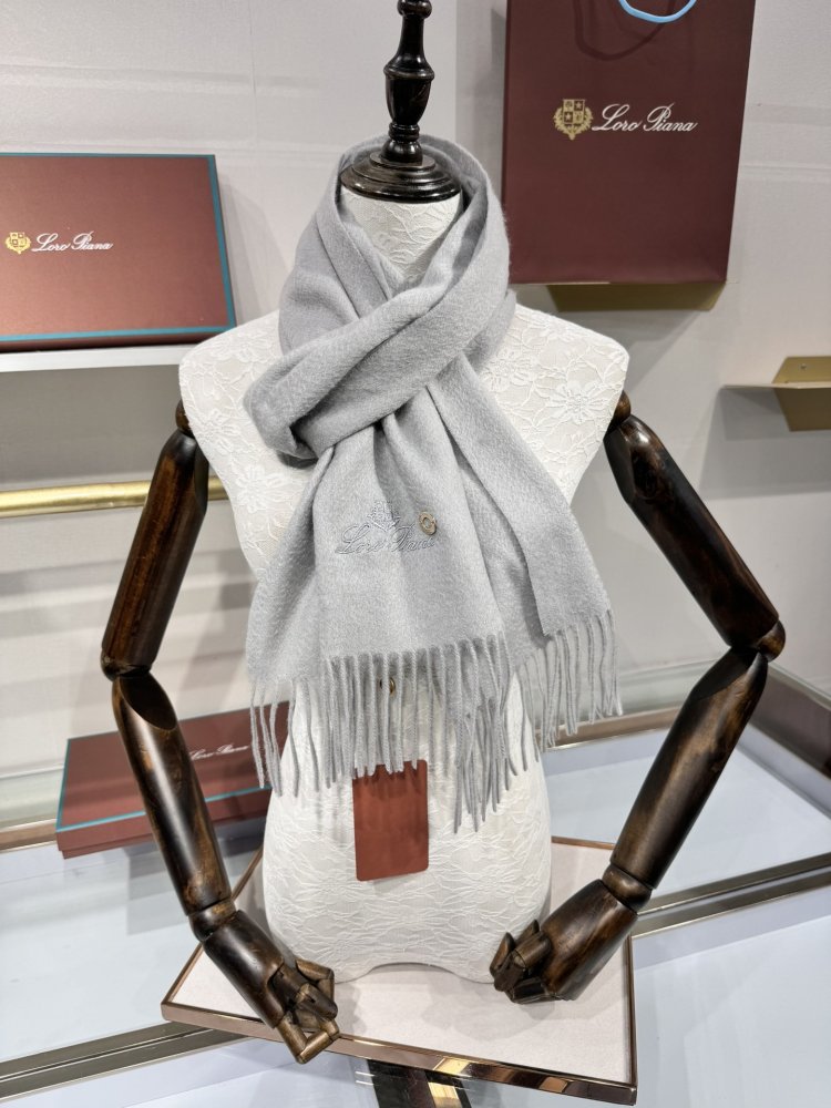 Шарф кашемировый 170x35 см фото 9