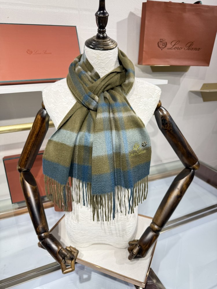 Шарф кашемировый 170x35 см фото 9