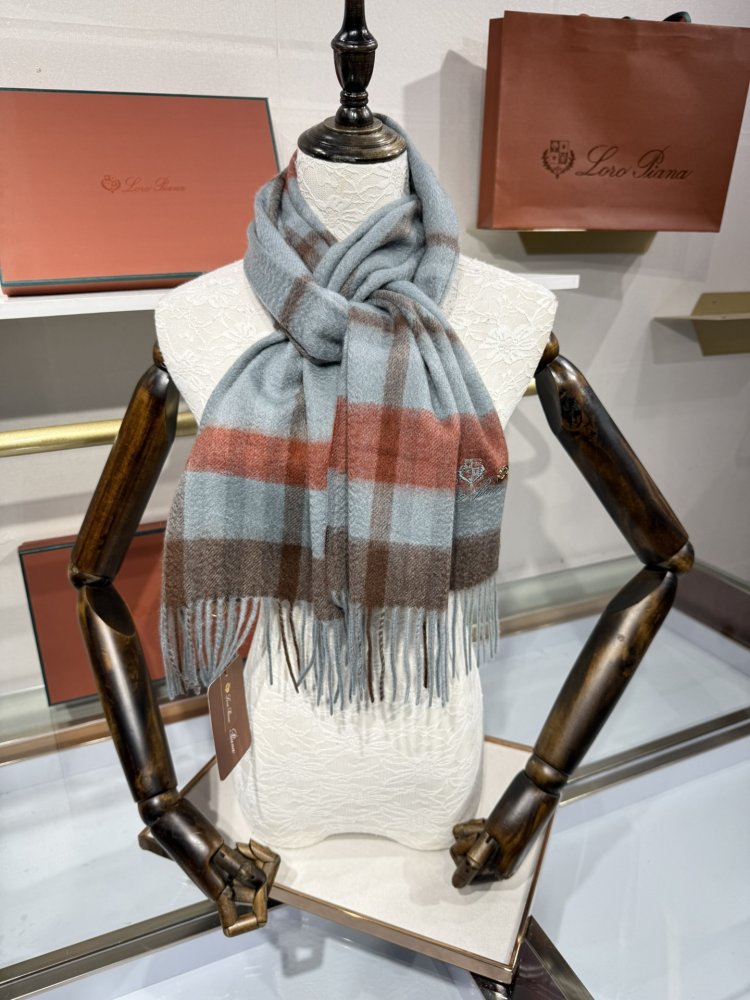 Шарф кашемировый 170x35 см фото 9