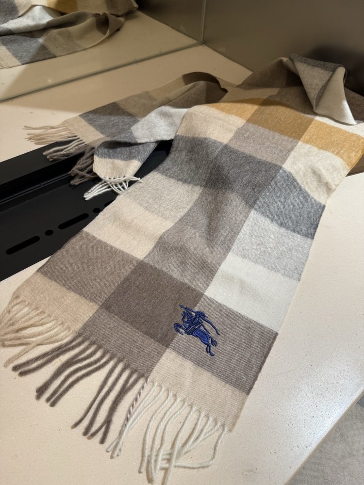 Шарф кашемировый 30х180 см фото 4