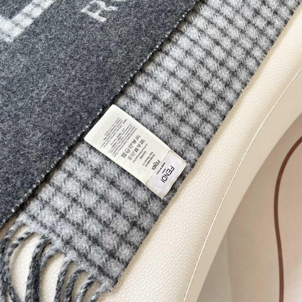 Шарф кашемировый 30х180 см фото 8