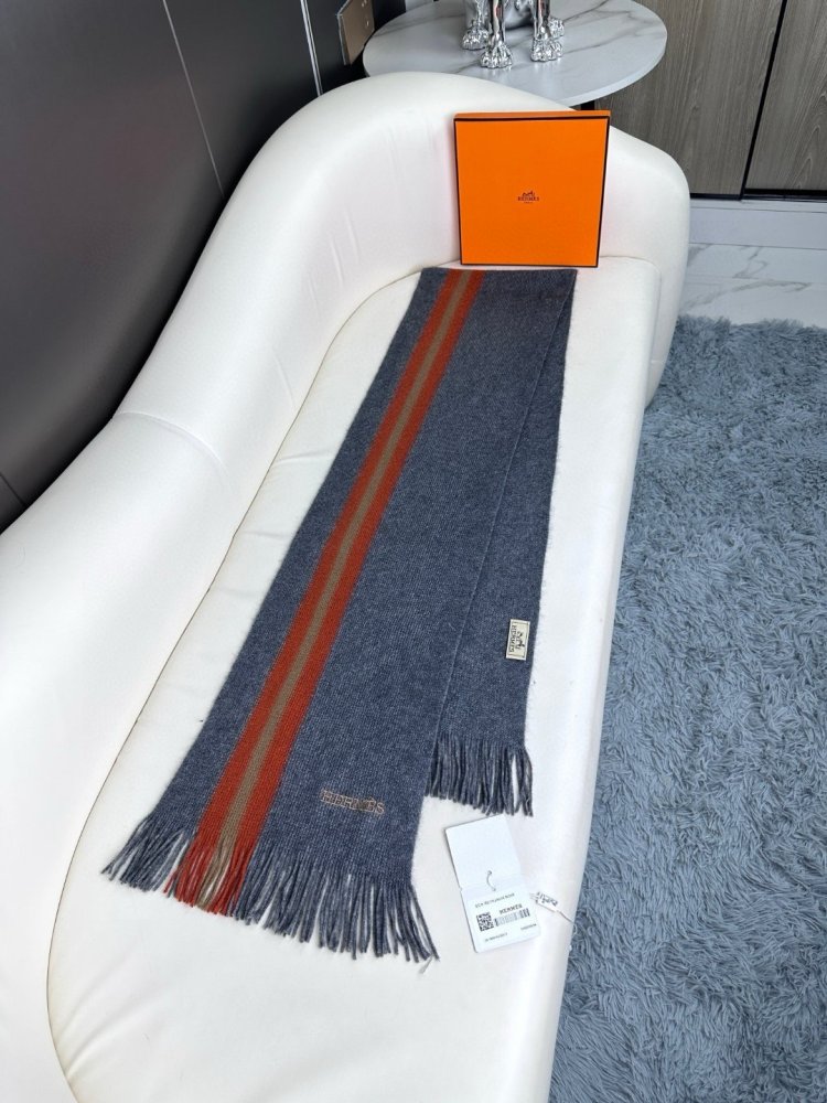 Шарф кашемировый 30x180 см