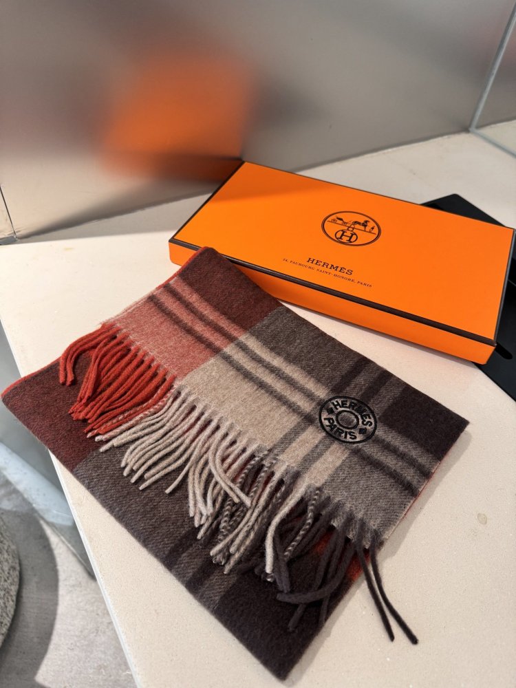 Шарф кашемировый 30x180 см