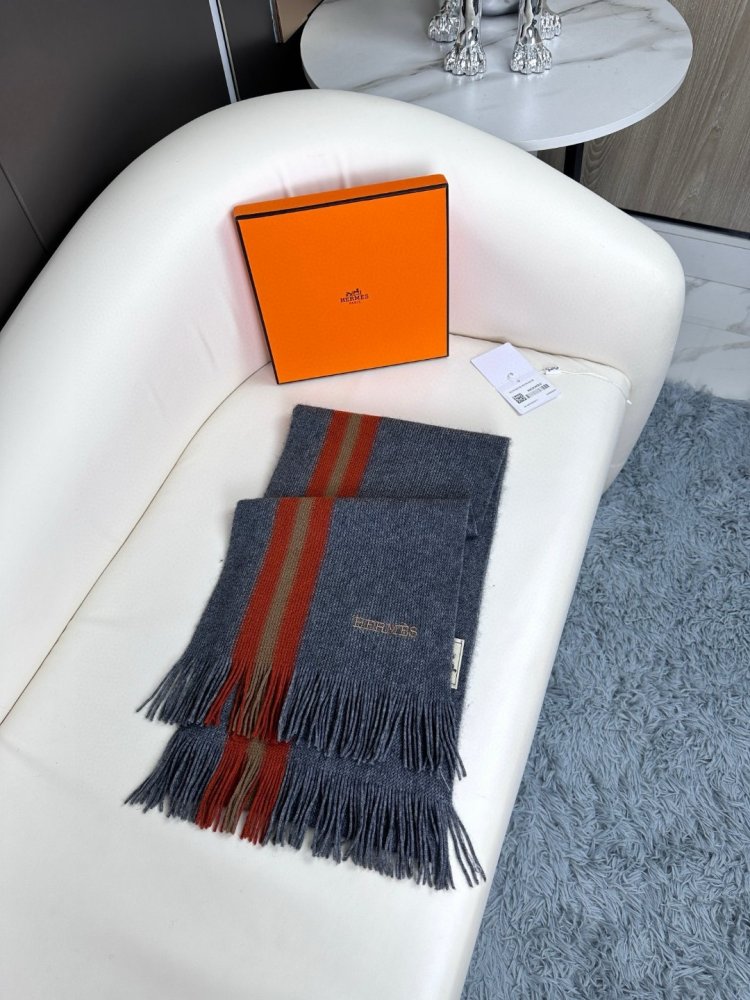 Шарф кашемировый 30x180 см фото 2