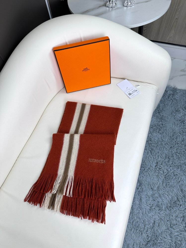 Шарф кашемировый 30x180 см фото 2