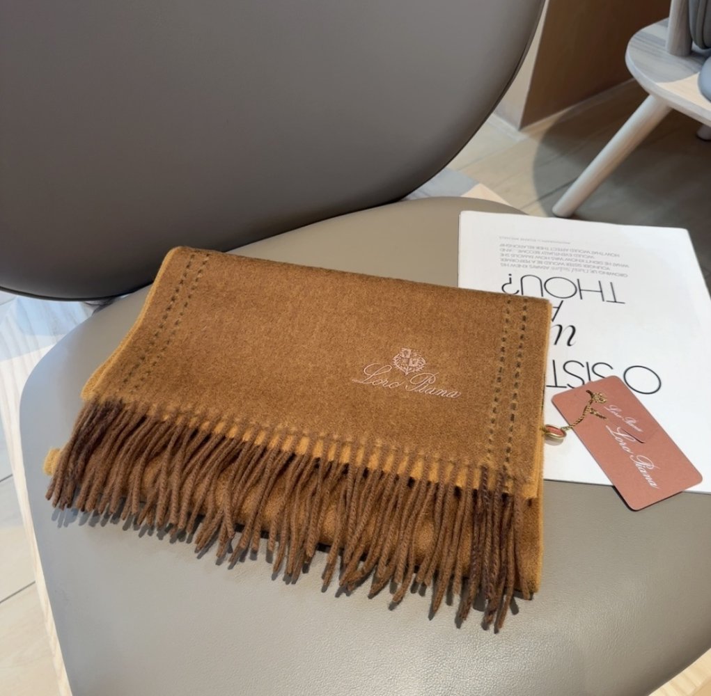 Шарф кашемировый 30x180 см фото 4