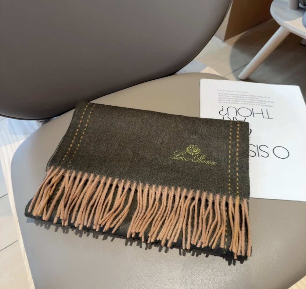 Шарф кашемировый 30x180 см фото 4