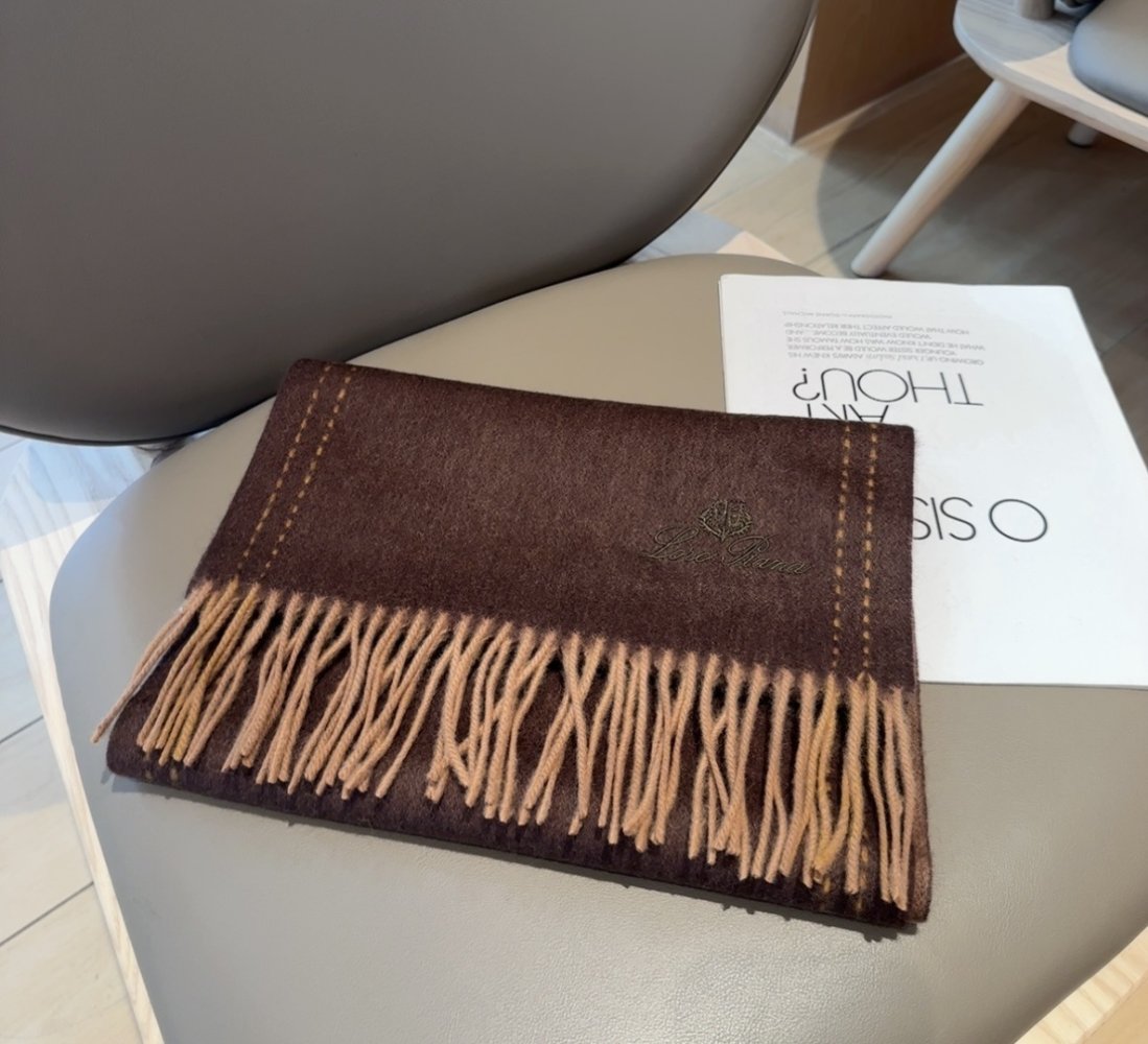 Шарф кашемировый 30x180 см фото 4