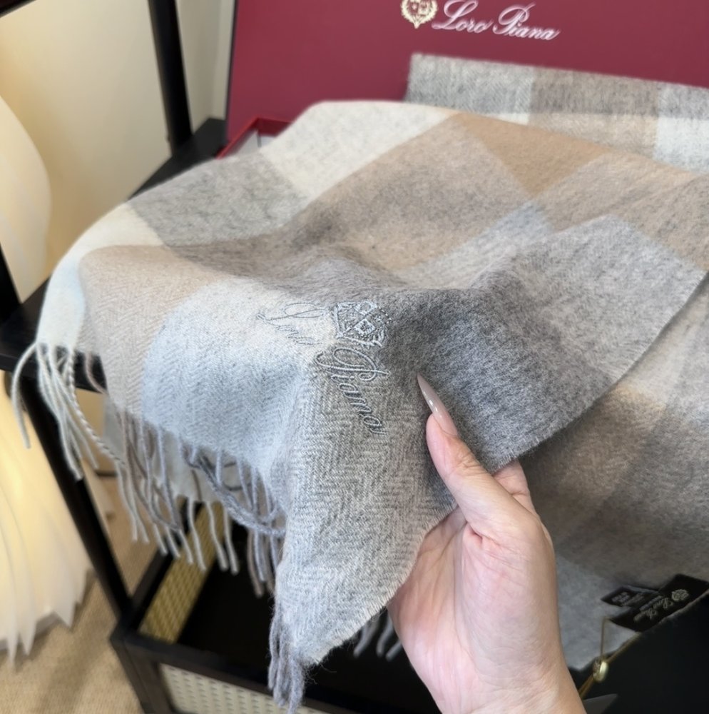 Шарф кашемировый 30x180 см фото 5