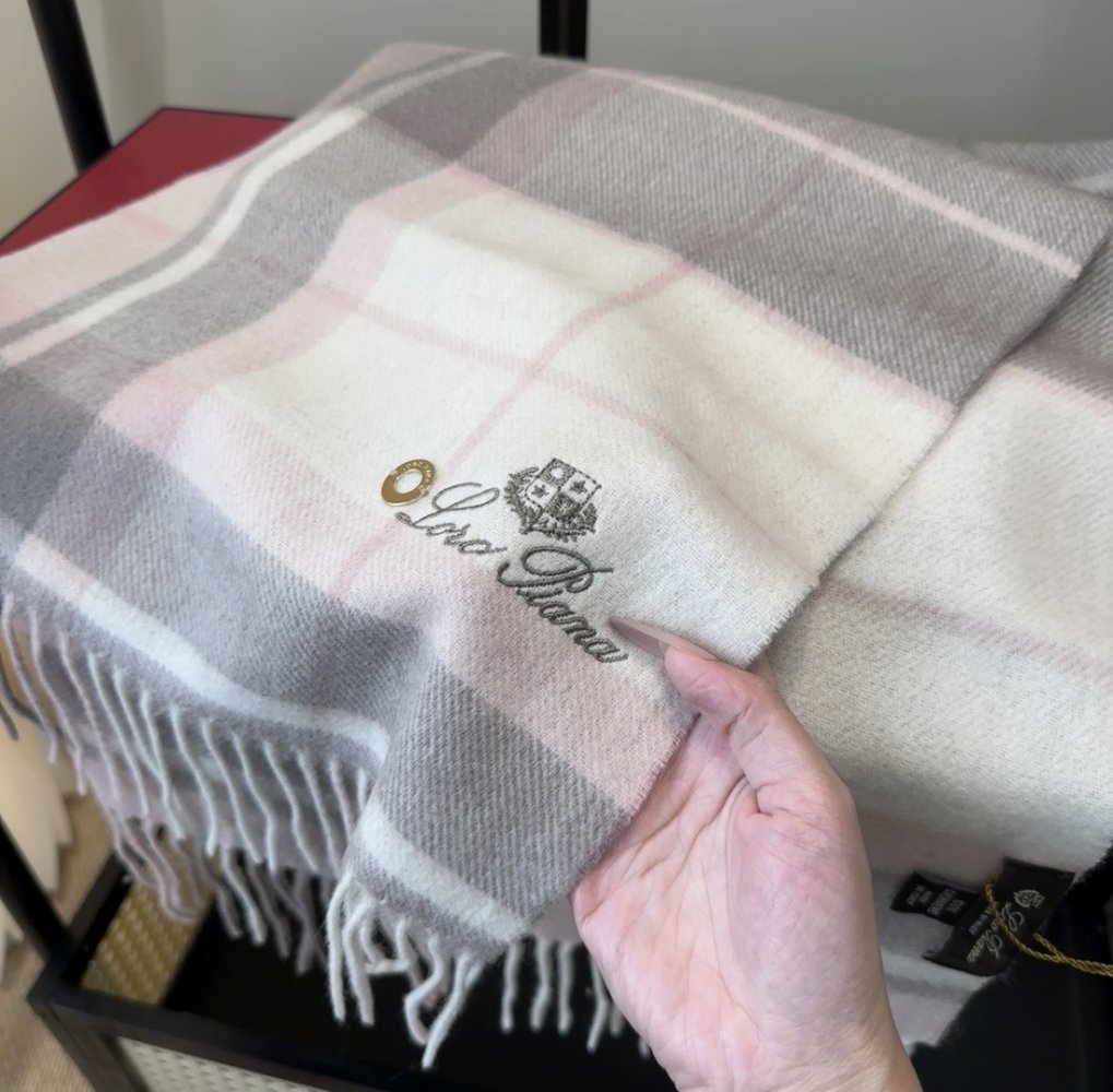 Шарф кашемировый 30x180 см фото 5