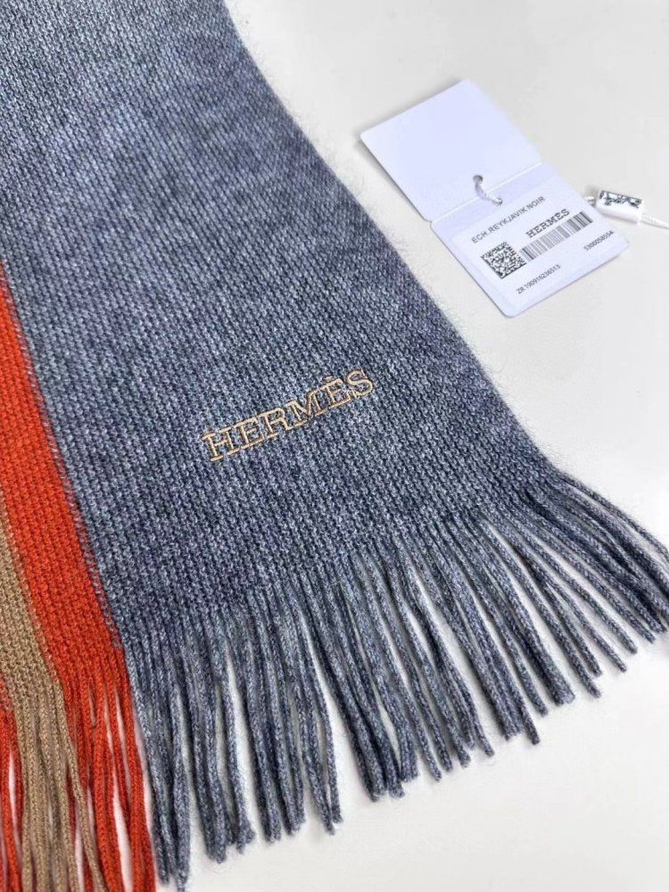 Шарф кашемировый 30x180 см фото 5