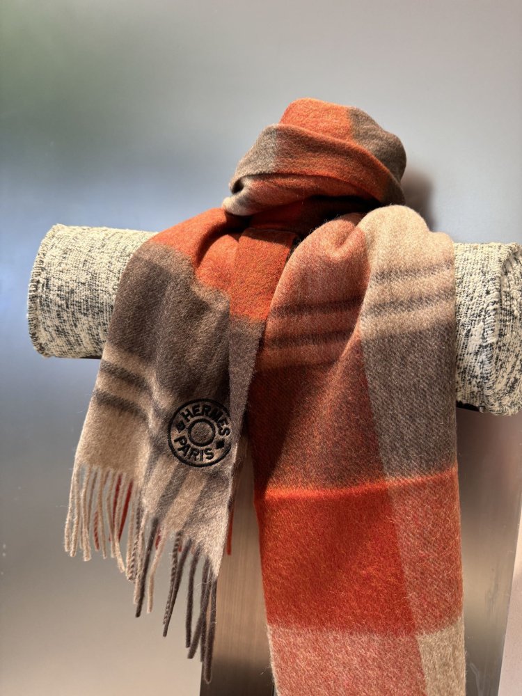 Шарф кашемировый 30x180 см фото 5