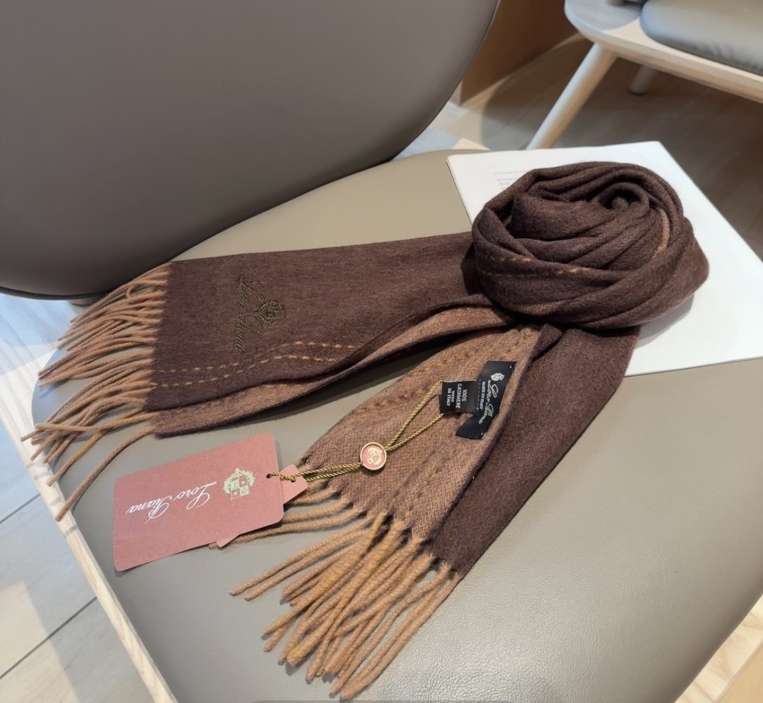 Шарф кашемировый 30x180 см фото 7
