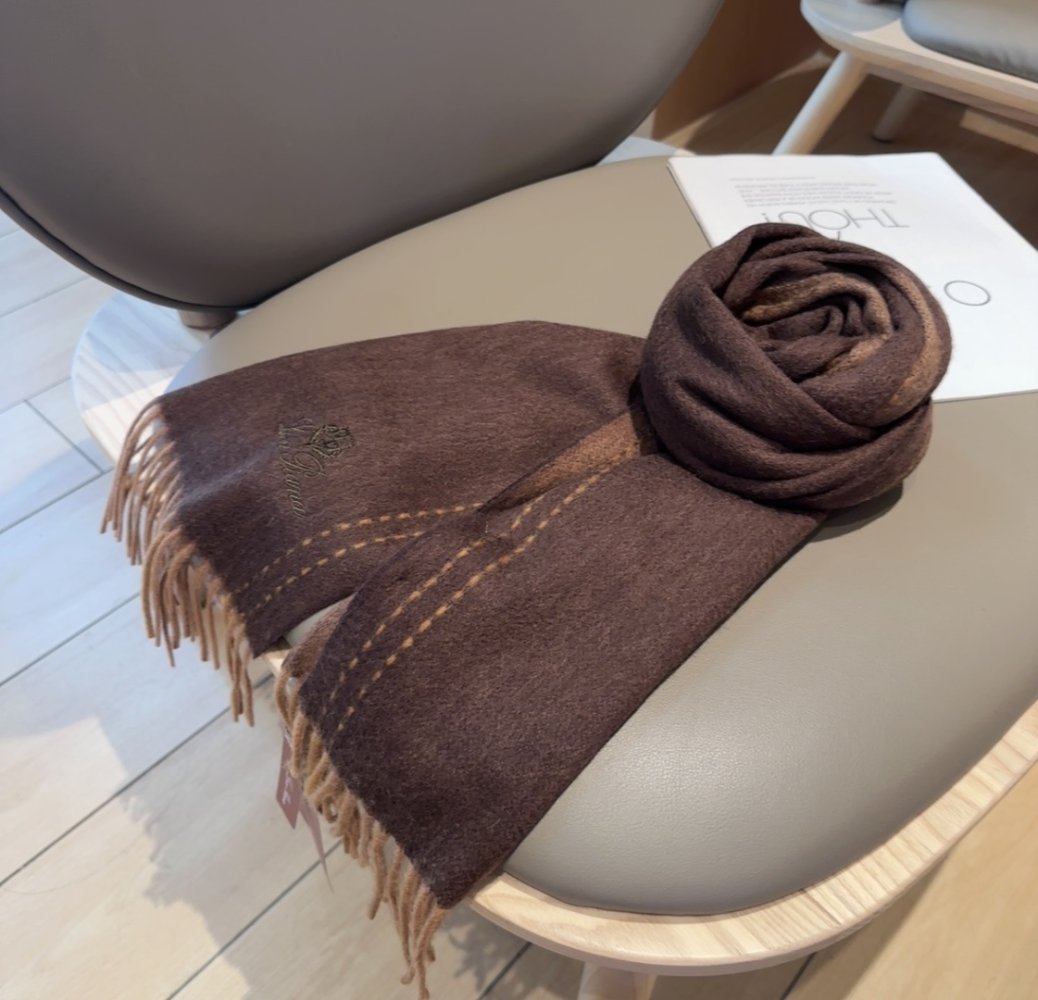 Шарф кашемировый 30x180 см фото 8