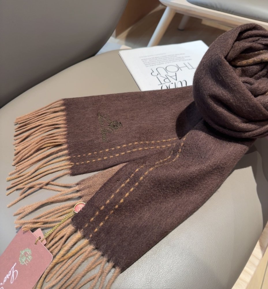 Шарф кашемировый 30x180 см фото 9