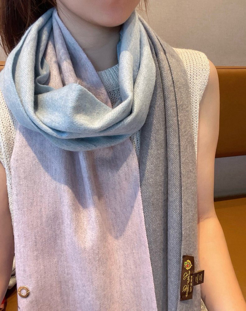 Шарф кашемировый 35 x 190 см фото 2