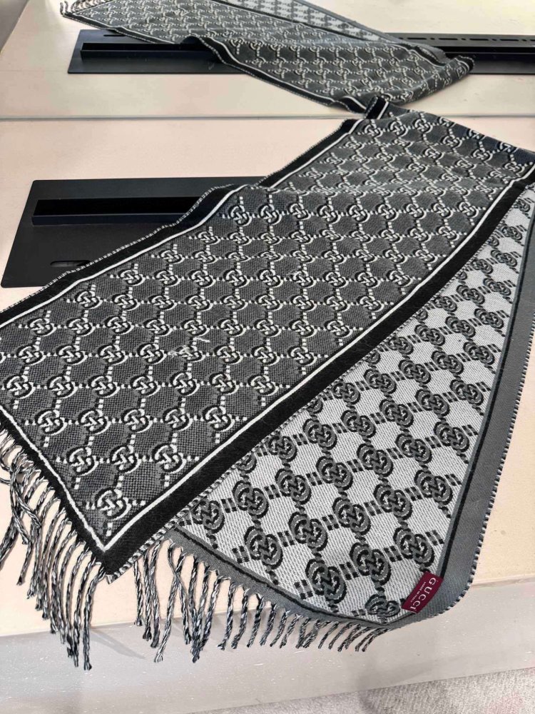 Шарф кашемировый 35х190 см фото 4