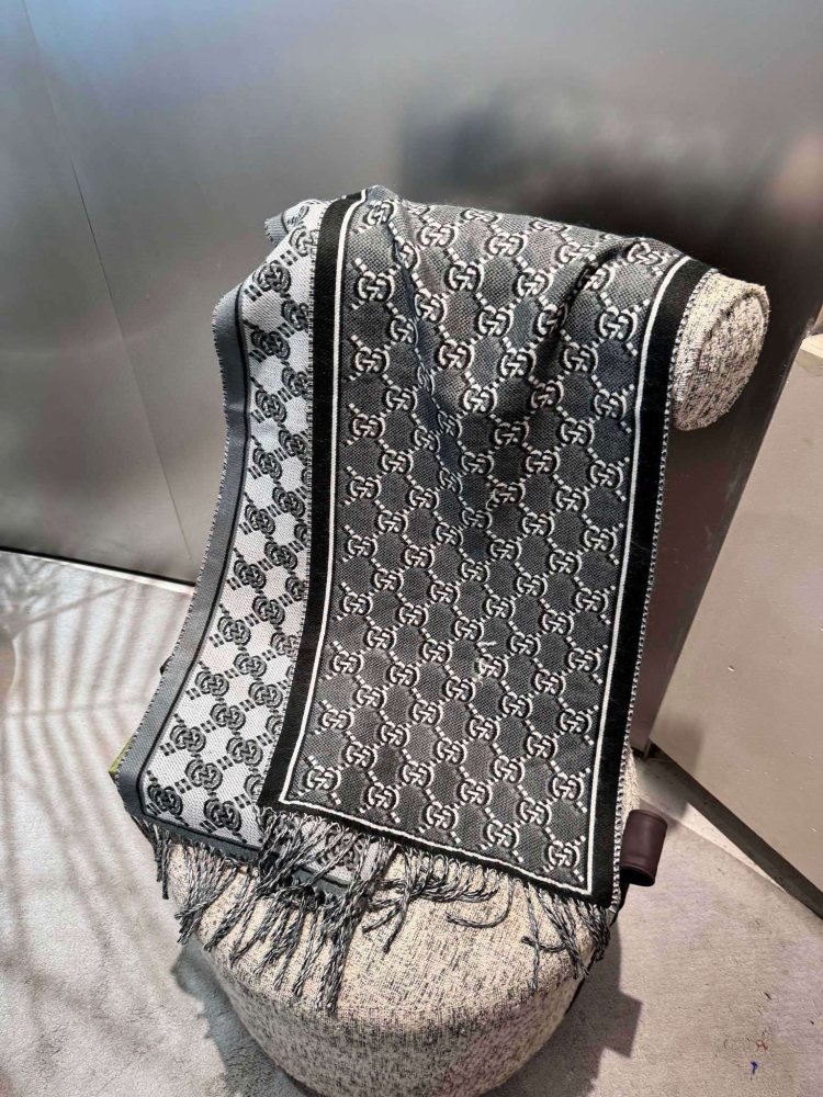 Шарф кашемировый 35х190 см фото 5