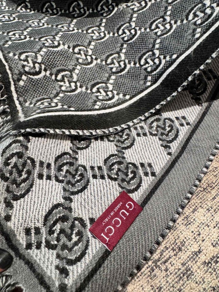 Шарф кашемировый 35х190 см фото 6