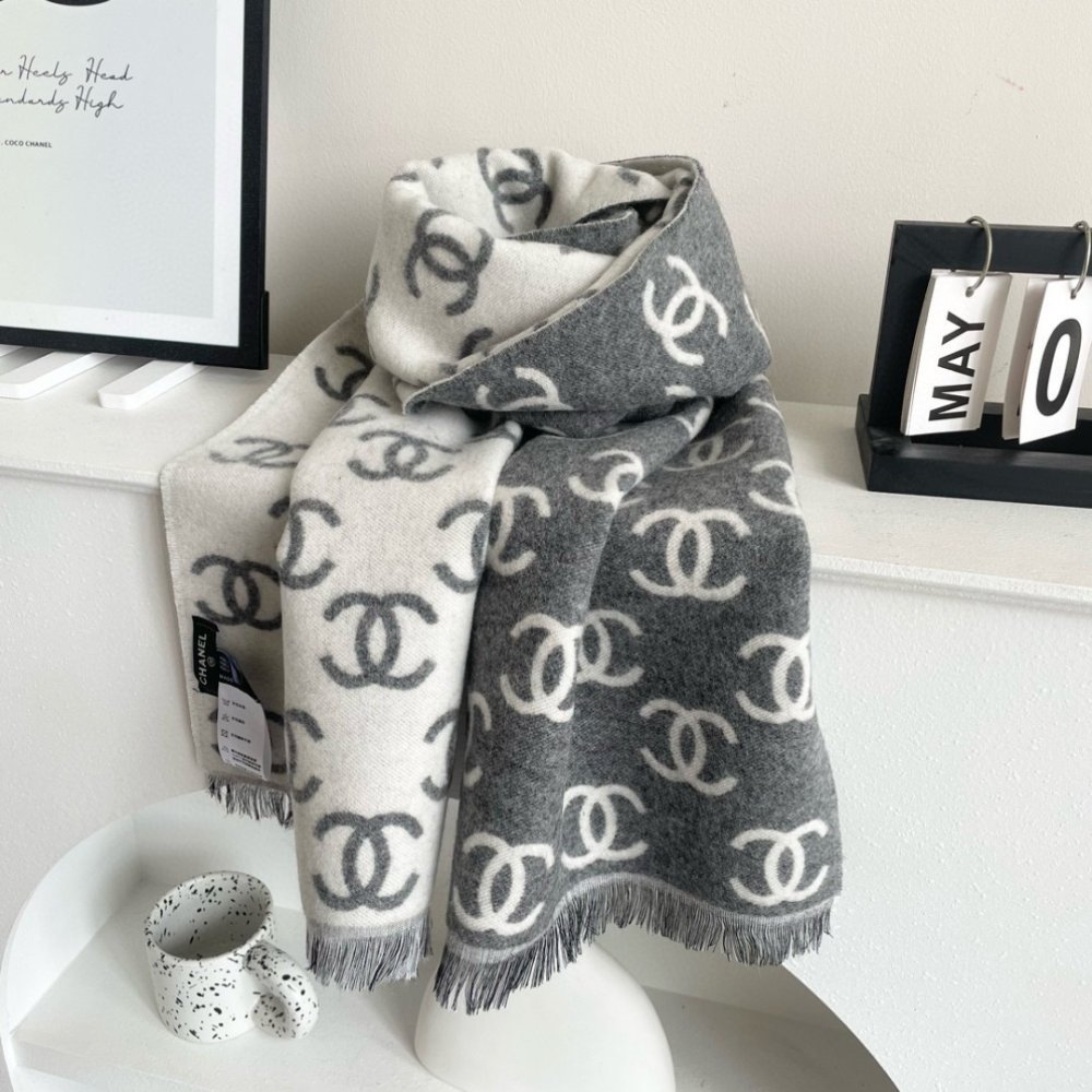 Шарф кашемировый 35x180 см фото 5