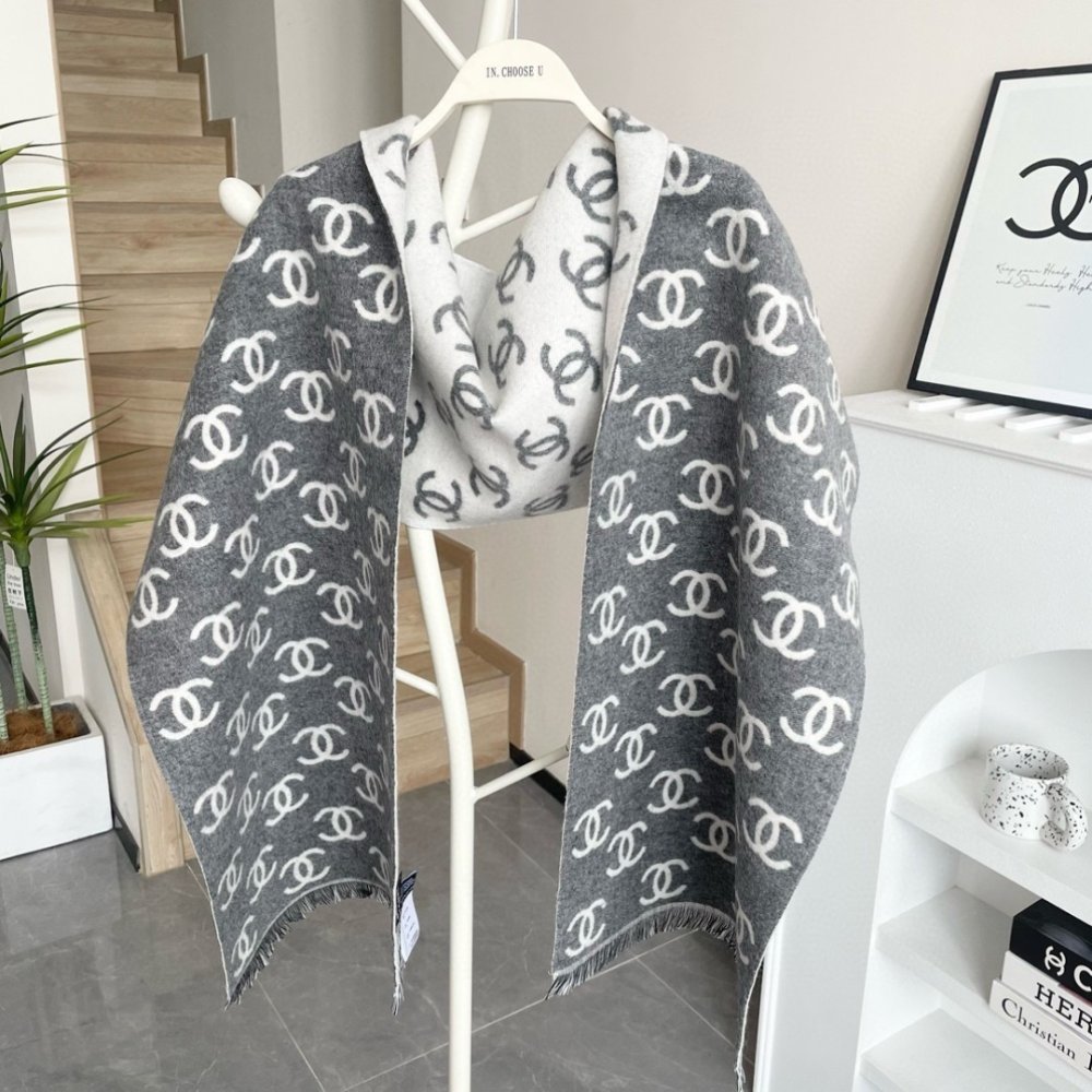 Шарф кашемировый 35x180 см фото 6