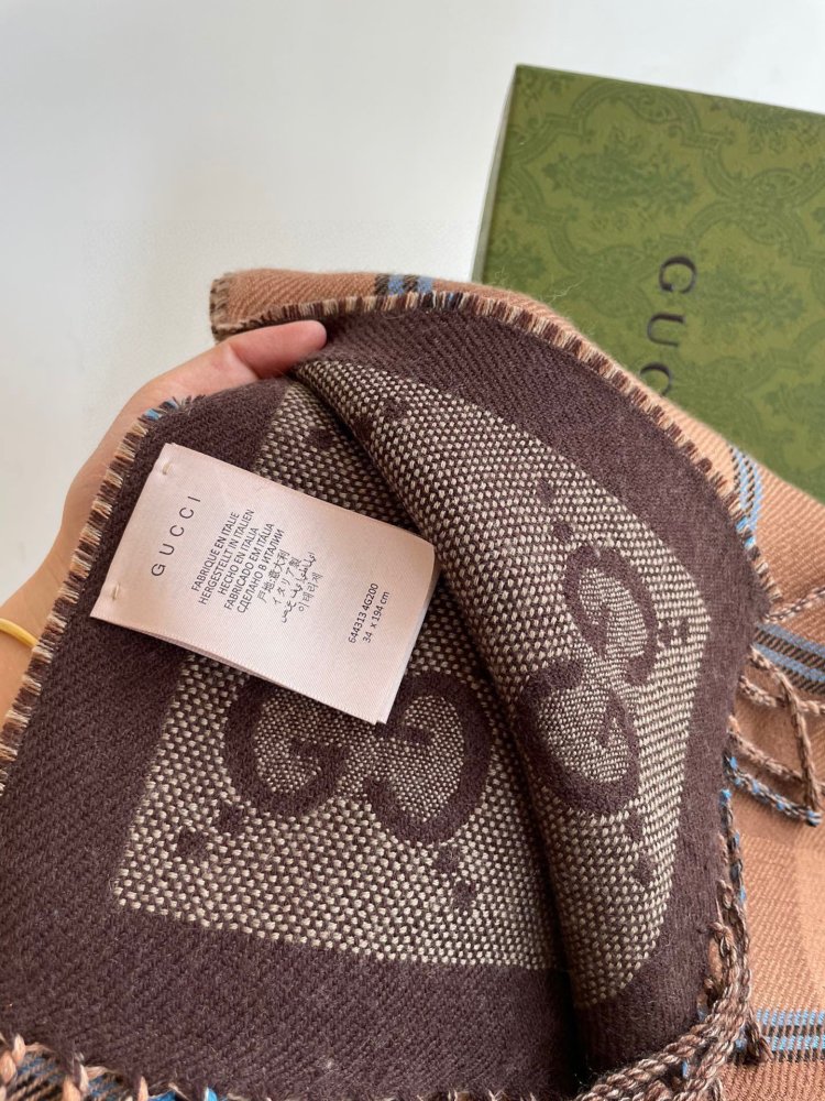 Шарф кашемировый 45х170 см фото 3