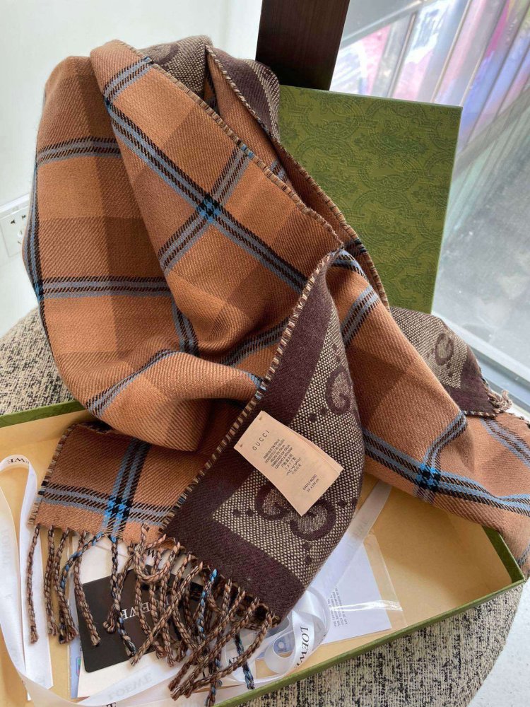 Шарф кашемировый 45х170 см фото 6