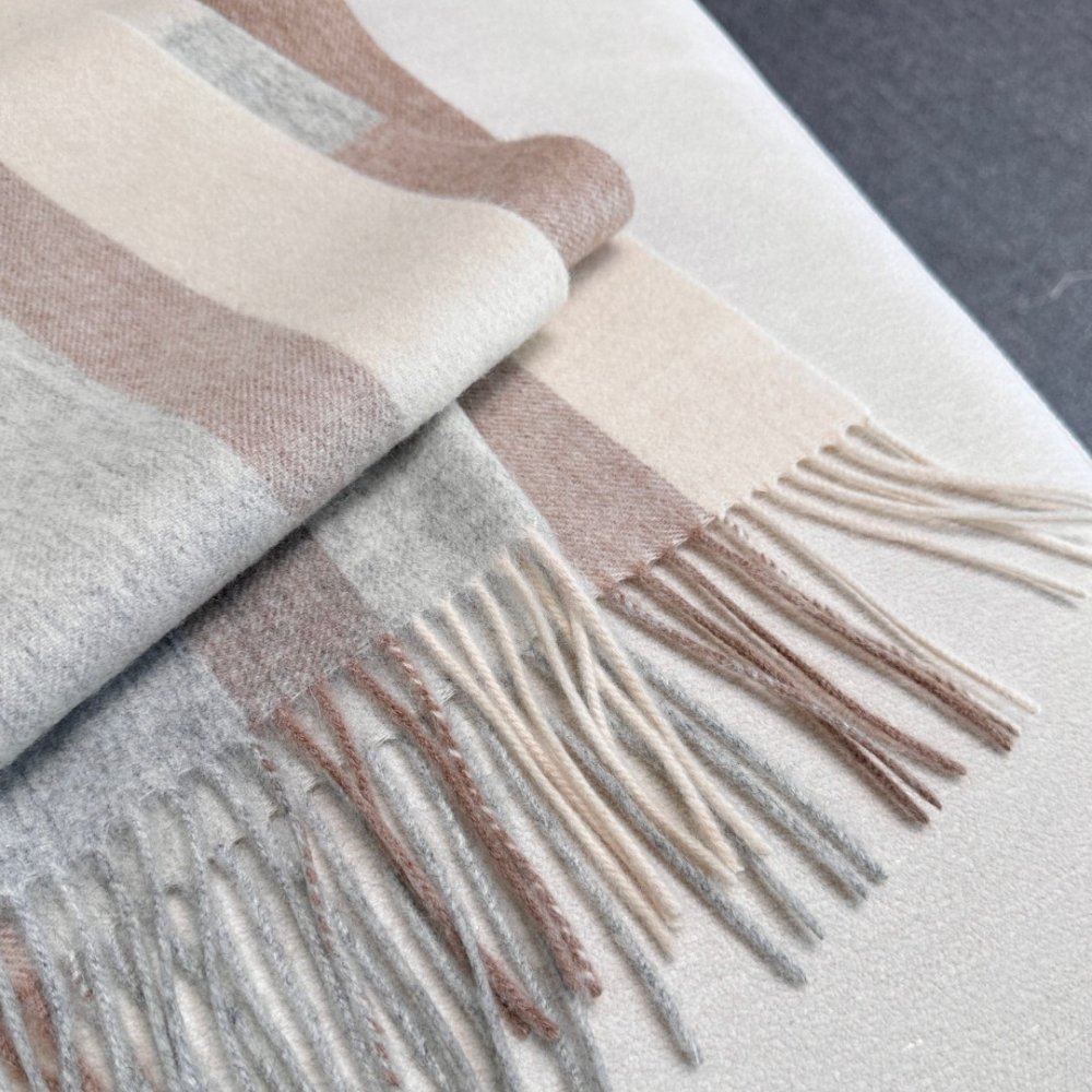 Шарф кашемировый 70х200 см фото 5