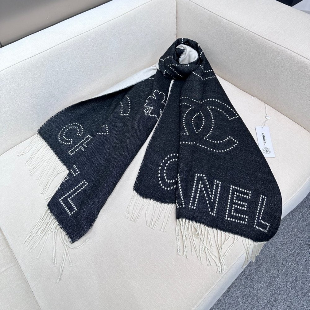 Шарф кашемировый 70x200 см фото 3