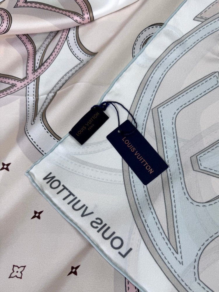 Шарф шовкова 90х90 см фото 6