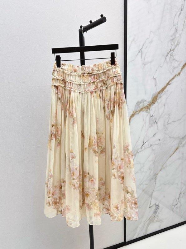 Шелковая юбка