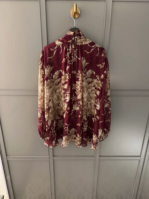 Шелковая рубашка женская