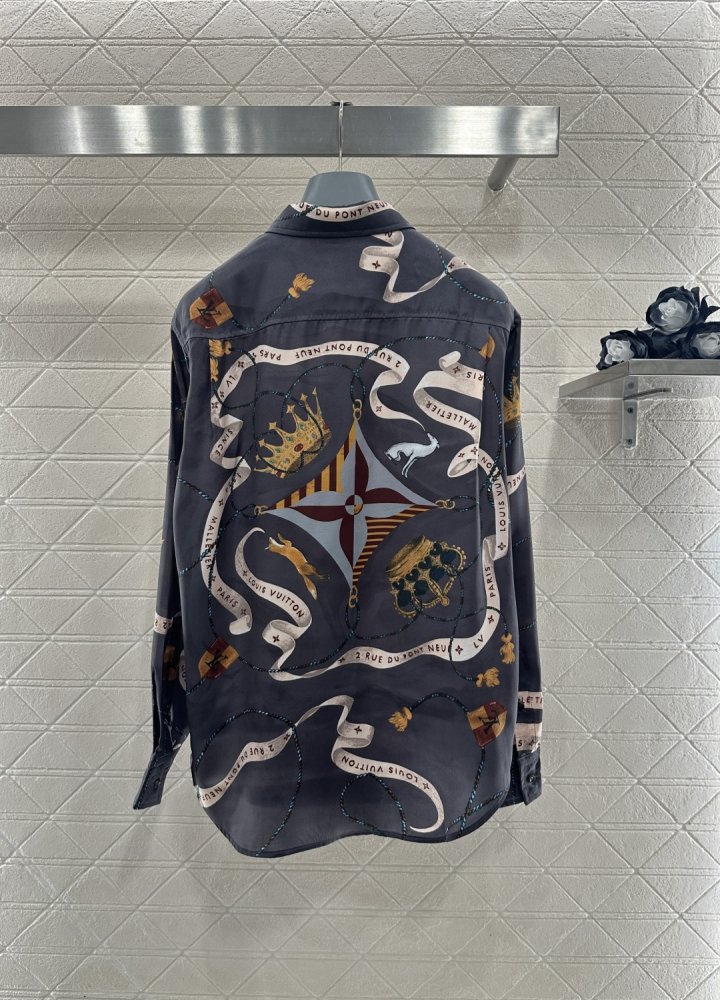 Шелковая рубашка фото 2