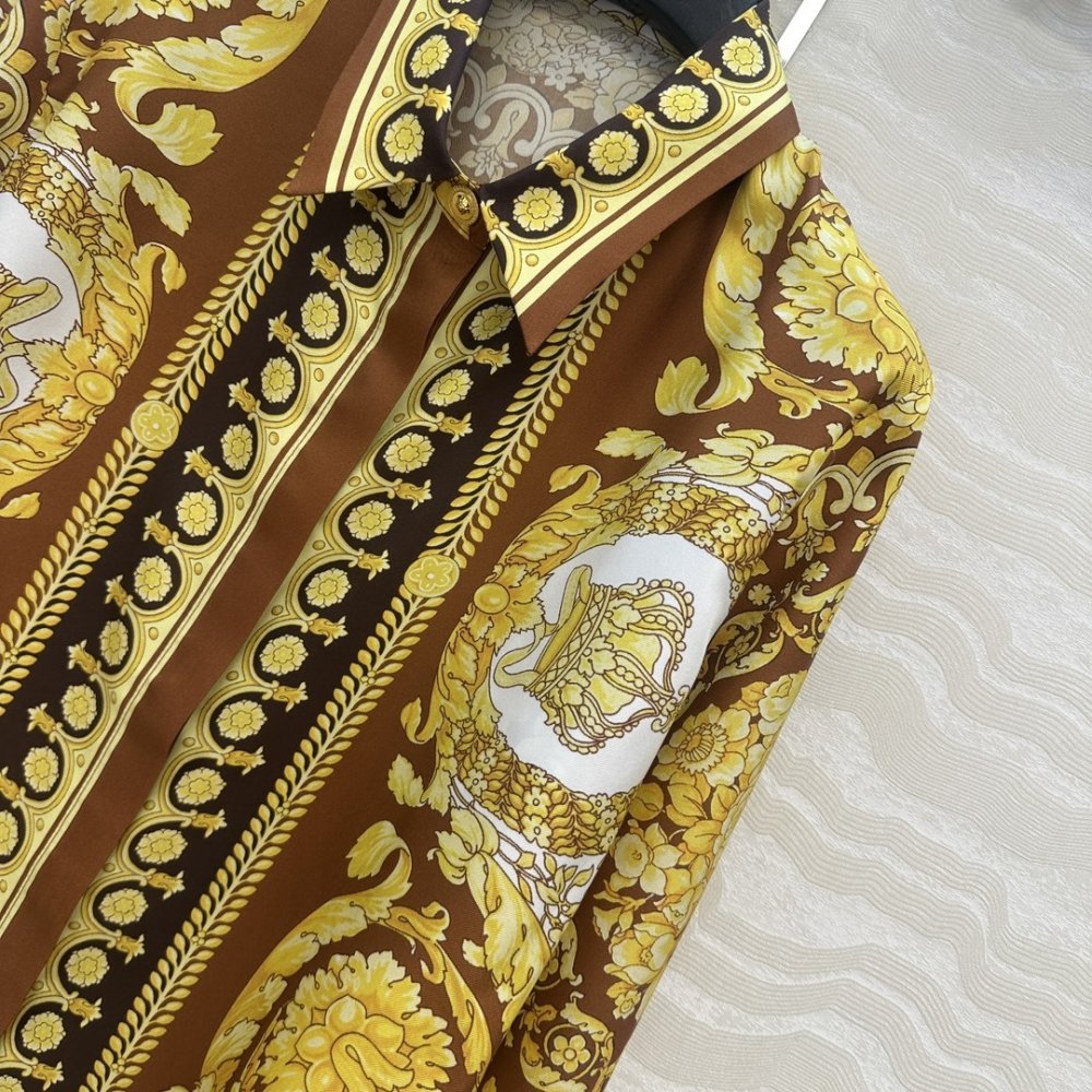 Шелковая рубашка фото 3